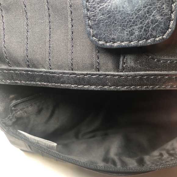 Fossil Wallet Clutch Black Long Live Vintage 1954 Emory Black Lamb Hide Bifold - Picture 9 of 15